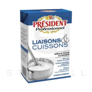 Crème liquide Président 6x1L