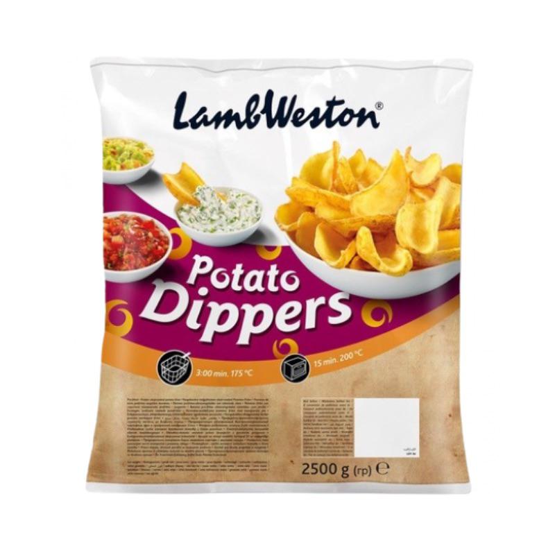 Frites Potato Dippers Lambweston 4x2,5Kg