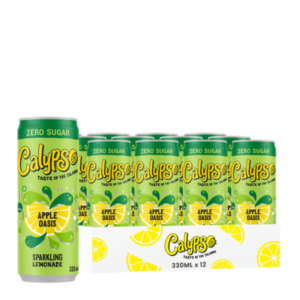 Calypso Apple Oasis Zéro Sucres 12x330ml