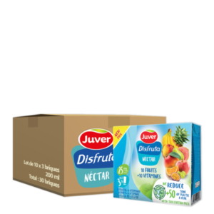 Juver Disfruta 10 Fruits + 10 Vitamins 30x200ml