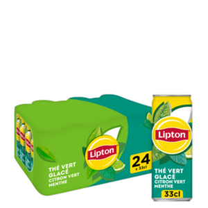 Lipton Ice Tea Thé Vert Citron Vert 24x33cl