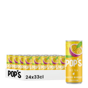 Pop’s Thé Glacé Mangue Passion 24x33cl