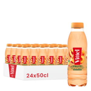 Vittel Fruité saveur Pêche & Abricot 24x50cl