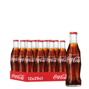 Coca-Cola Goût Original Verre Perdu 12x25cl