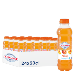 Cristaline Pêche 24x50cl