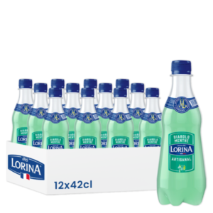 Lorina Limonade Artisanale Diabolo Menthe 12x42cl