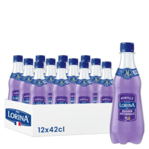 Lorina Limonade Artisanale Myrtille 12x42cl