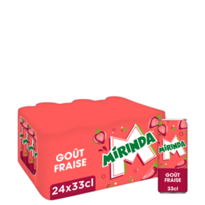 Mirinda Fraise 24x33cl
