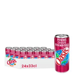 Oasis Pomme Cassis Framboise 24x33cl