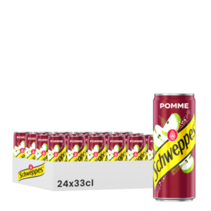 Schweppes Pomme 24x33cl