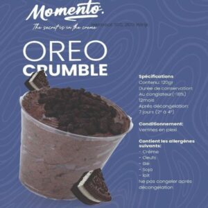 Dessert crémeux Oréo Crumble 120g