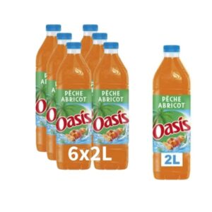 Oasis Pêche Abricot 6x2L