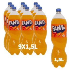 Fanta orange 9×1.5L