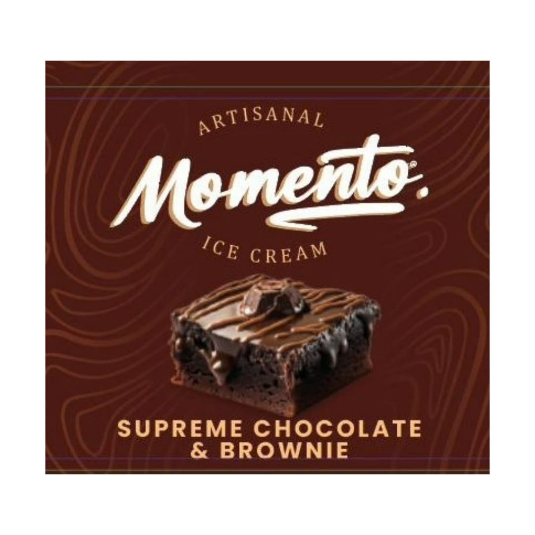 Glace Artisanale - Suprême Chocolat & Brownie 165 ml