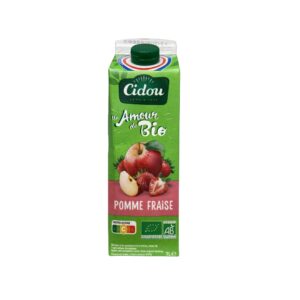 Jus de fruits  Bio pomme fraise 1L