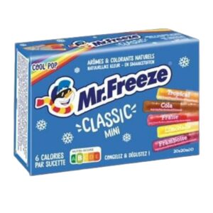 Glace à l&rsquo;eau à congeler Cool Pop classique 20x20ml
