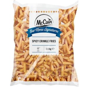 Spicy Crinkle Fries 2,5Kg