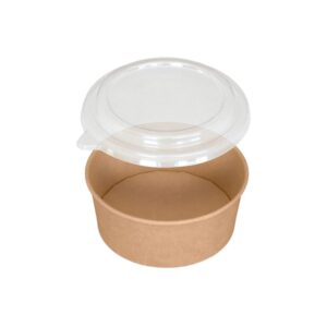 Bol Rond Kraft + Couvercle 1100 ML 200pcs