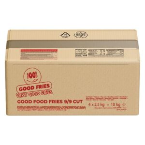 Frite Good Fries 9/9 4×2,5kg